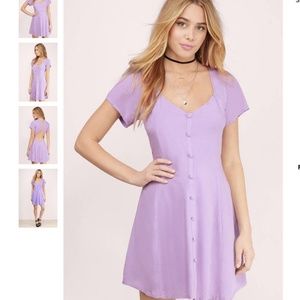 Tobi Lavender Skater Dress (NEW)